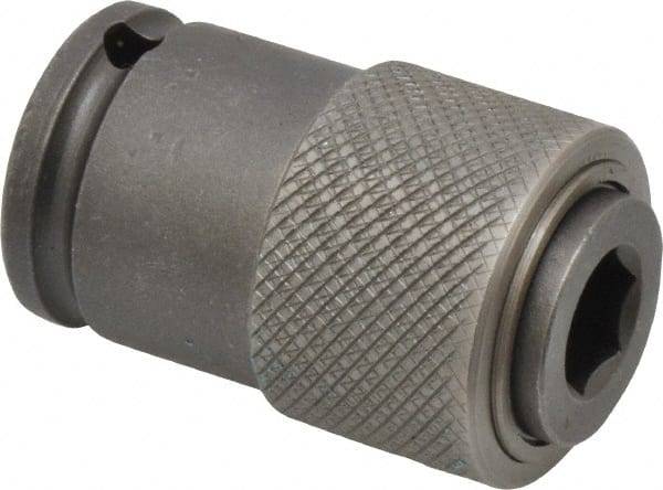 Socket Adapter: Square-Drive to Hex Bit, 3/8 & 7/16