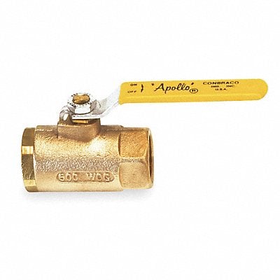 Bronze Ball Valve Inline FNPT 1/4 in MPN:7010101