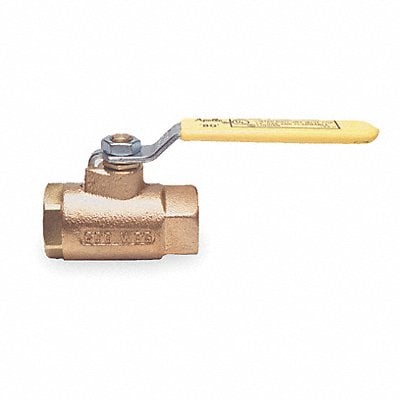 Bronze Gas Ball Valve Inline FNPT 3/4 in MPN:8010401