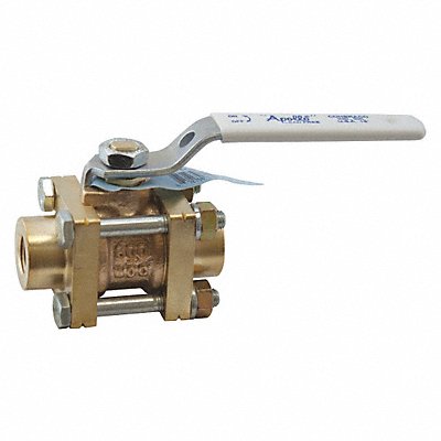 LF Bronze Ball Valve Inline FNPT 1/4 in MPN:82LF10101