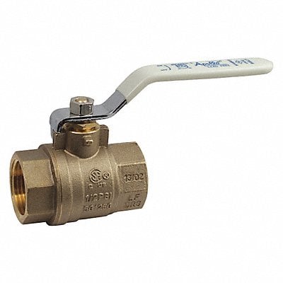 Ball Valve Brass 2-Piece FNPT x FNPT MPN:94ALF-105-01A