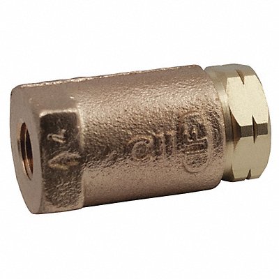 Ball Cone Check Valve Bronze 1/4 FNPT MPN:61LF10101