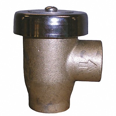 Vacuum Breaker 1/4 In FNPT Brass 125 psi MPN:3820101