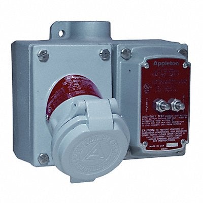 Pin  Sleeve Receptacle w/GFCI 20A 3P 2W MPN:CPS152-102GFI