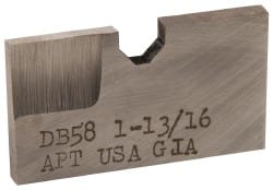 1-13/16 Inch Diameter, 3/16 Inch Thick, High Speed Steel Auxiliary Pilot Blade MPN:DB58