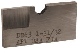 1-31/32 Inch Diameter, 3/16 Inch Thick, High Speed Steel Auxiliary Pilot Blade MPN:DB63