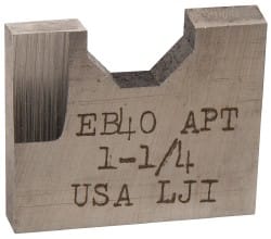 1-1/4 Inch Diameter, 1/4 Inch Thick, High Speed Steel Auxiliary Pilot Blade MPN:EB40