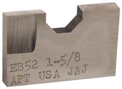 1-5/8 Inch Diameter, 1/4 Inch Thick, High Speed Steel Auxiliary Pilot Blade MPN:EB52