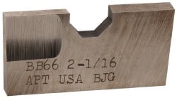 2-1/16 Inch Diameter, 1/4 Inch Thick, High Speed Steel Auxiliary Pilot Blade MPN:EB66