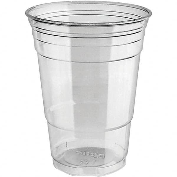 1 1200-Piece 7 oz Plastic Flat Bottom Drinking Cups MPN:D70Z