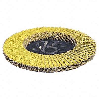 J5341 Flap Disc 4 1/2 in Dia 5/8 in Arbor MPN:71-10913HE