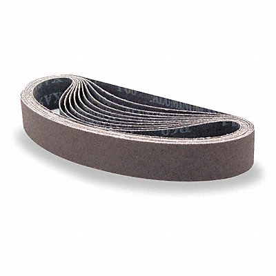 Sanding Belt 21 in L 1 1/8 in W PK10 MPN:11-7020805