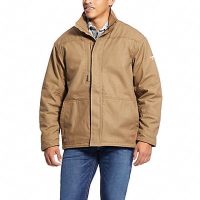 FR Insulated Canvas Jacket Tan L MPN:10024029