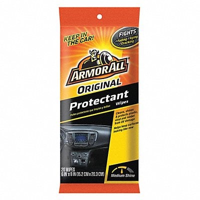 Vehicle Protectant Wipe On 22 oz White MPN:18241