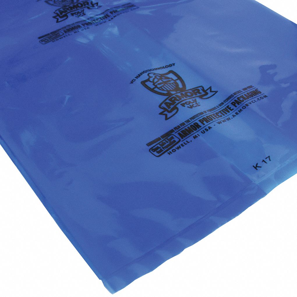 Reclosable Poly Bag VCI Zip Seal PK2000 MPN:PVCIBAG4MB0406ZIP