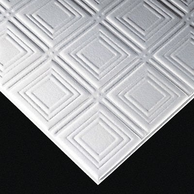 Ceiling Tile 24 in L 24 in W PK8 MPN:8009A