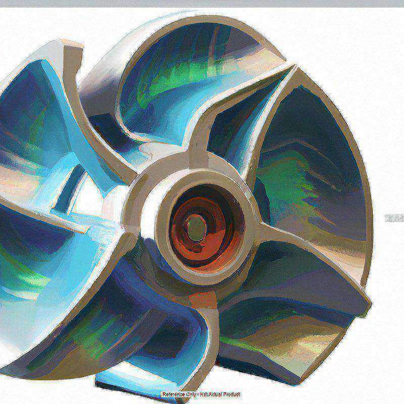 Impeller In-Line Noryl 5 1/4 OD MPN:816302-317K