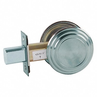 Deadbolt Less Cylinder Satin Nickel MPN:E60 15