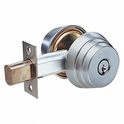 Deadbolt Cylindrical Satin Nickel Finish MPN:E61 15 CS