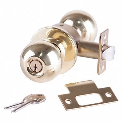 Knob Lockset Mechanical Entrance MPN:RK11BD 3