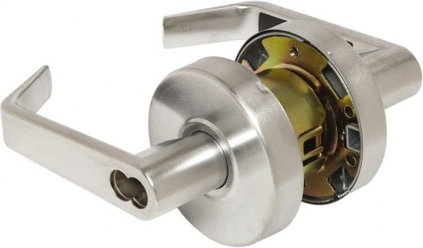 Entry Lever Lockset for 1-3/8 to 1-3/4