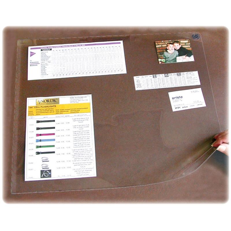 Artistic Second Sight Desk Protectors, 36in W, Clear (Min Order Qty 13) MPN:SS2036