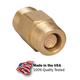 Arrow In-Line Nipple Filter Asp3104-40 Sintered Bronze 1/2