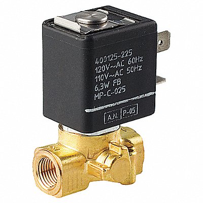 Solenoid Valve Brass NC Air Inert Gas MPN:SC8256A002V