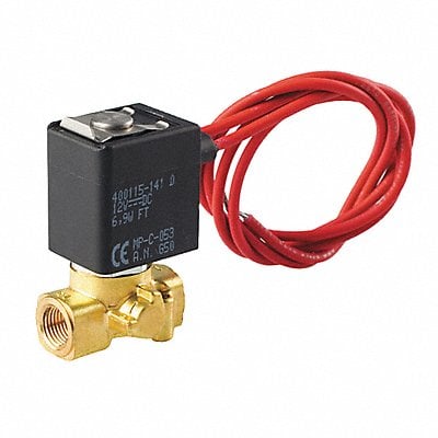 Solenoid Valve Brass NC Air Inert Gas MPN:U8256A001V