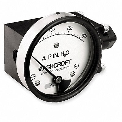 D0749 Pressure Gauge 0 to 200 In H2O MPN:351132FD25SXCYLM200IWD