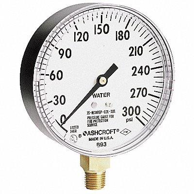 Example of GoVets Fire Sprinkler System Gauges category