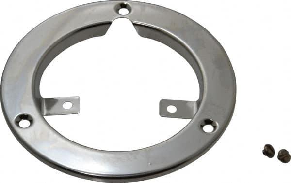 1/4 Thread, Stainless Steel Case Material, Front Flange Pressure Gauge Mounting Kit MPN:101A164-12