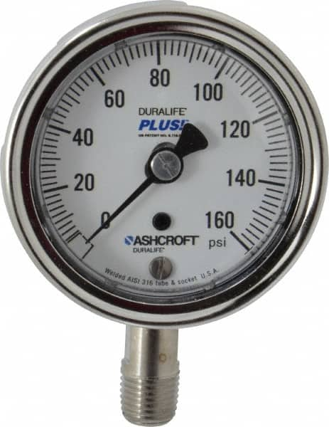 Pressure Gauge: 2-1/2