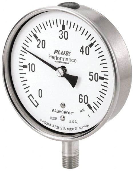 Pressure Gauge: 2-1/2