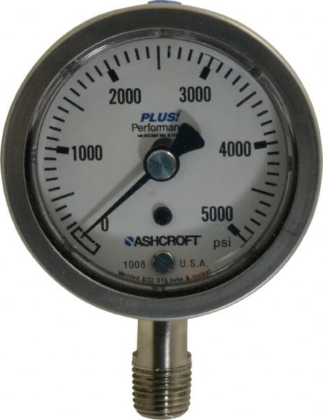 Pressure Gauge: 2-1/2