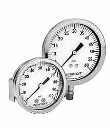 Pressure Gauge: 3-1/2