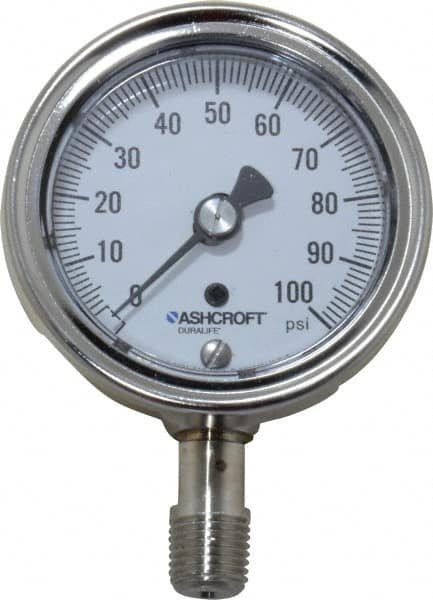 Pressure Gauge: 2-1/2