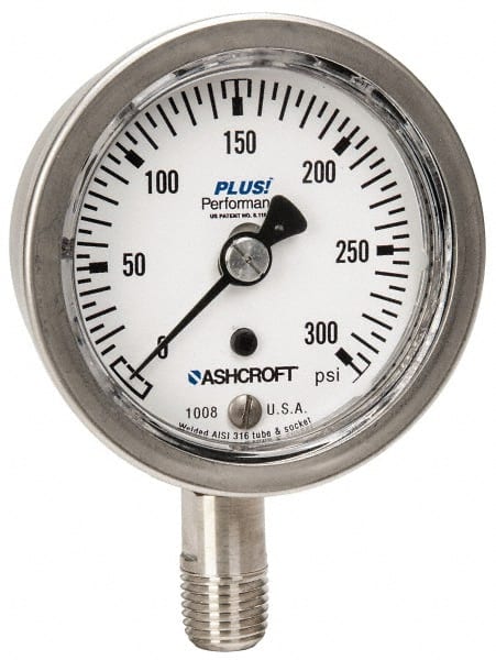 Pressure Gauge: 2-1/2