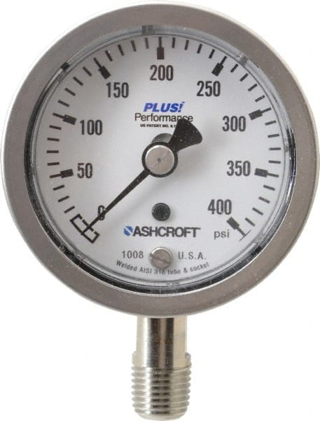 Pressure Gauge: 2-1/2