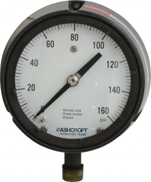 Pressure Gauge: 4-1/2