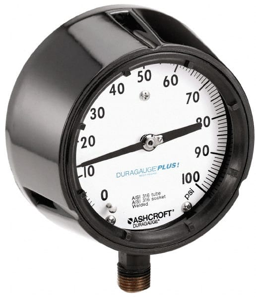 Pressure Gauge: 4-1/2