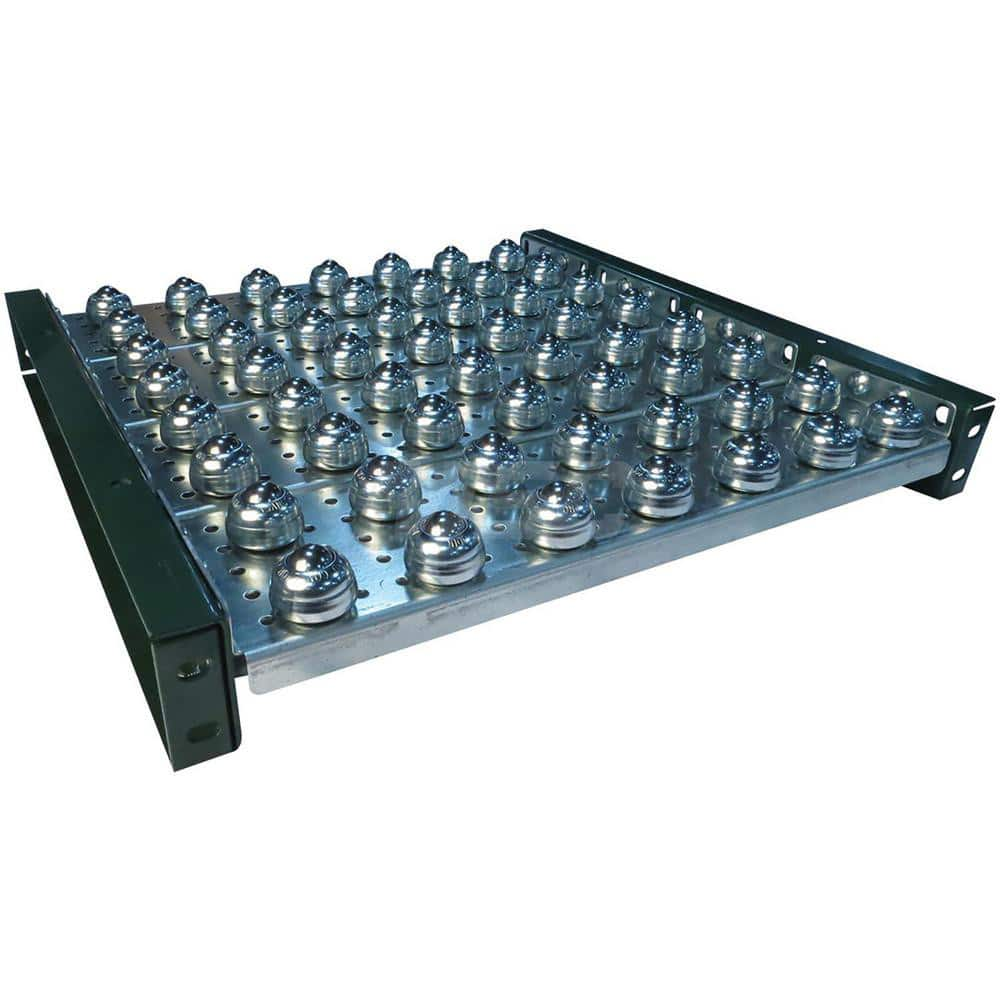 Conveyor Accessories, Type: Ball Transfer Plate , Material: Steel , Overall Width: 63  MPN:39198