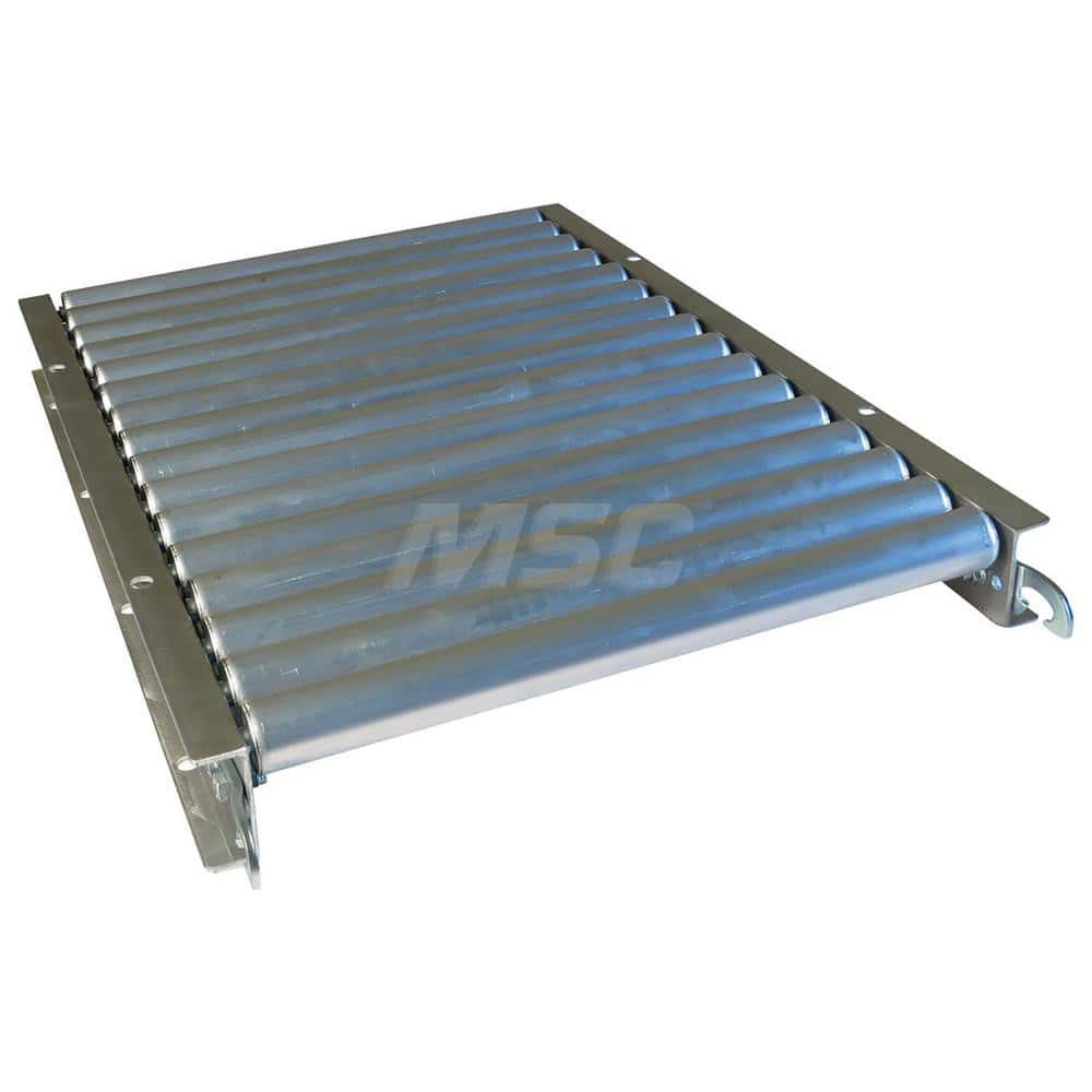 Gravity Conveyors, Conveyor Type: Roller , Component: Straight Conveyor , Telescopic: No , Overall Width: 18 , Minimum Extended Length: 5.0ft  MPN:31435