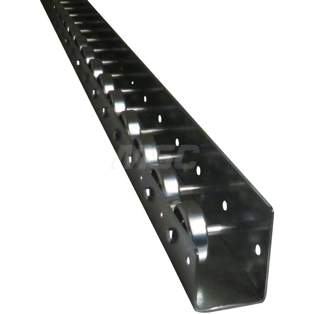 Gravity Conveyors, Conveyor Type: Flow Rail , Component: Wheel , Telescopic: No , Overall Width: 3 , Minimum Extended Length: 5.0ft  MPN:39062