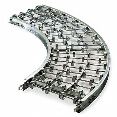 Skatewheel Conveyor 90 Curve 18in. W MPN:18X16X90G