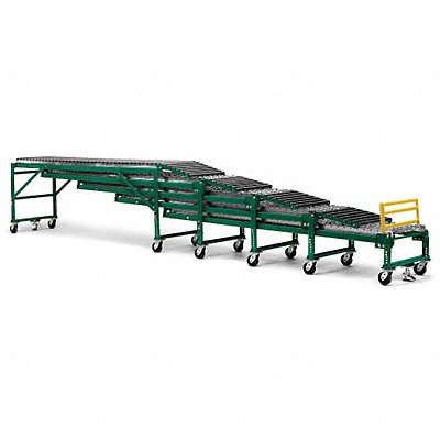 Roller Conveyor 40 ft L 24 BF Steel MPN:T4A52414TLEFG