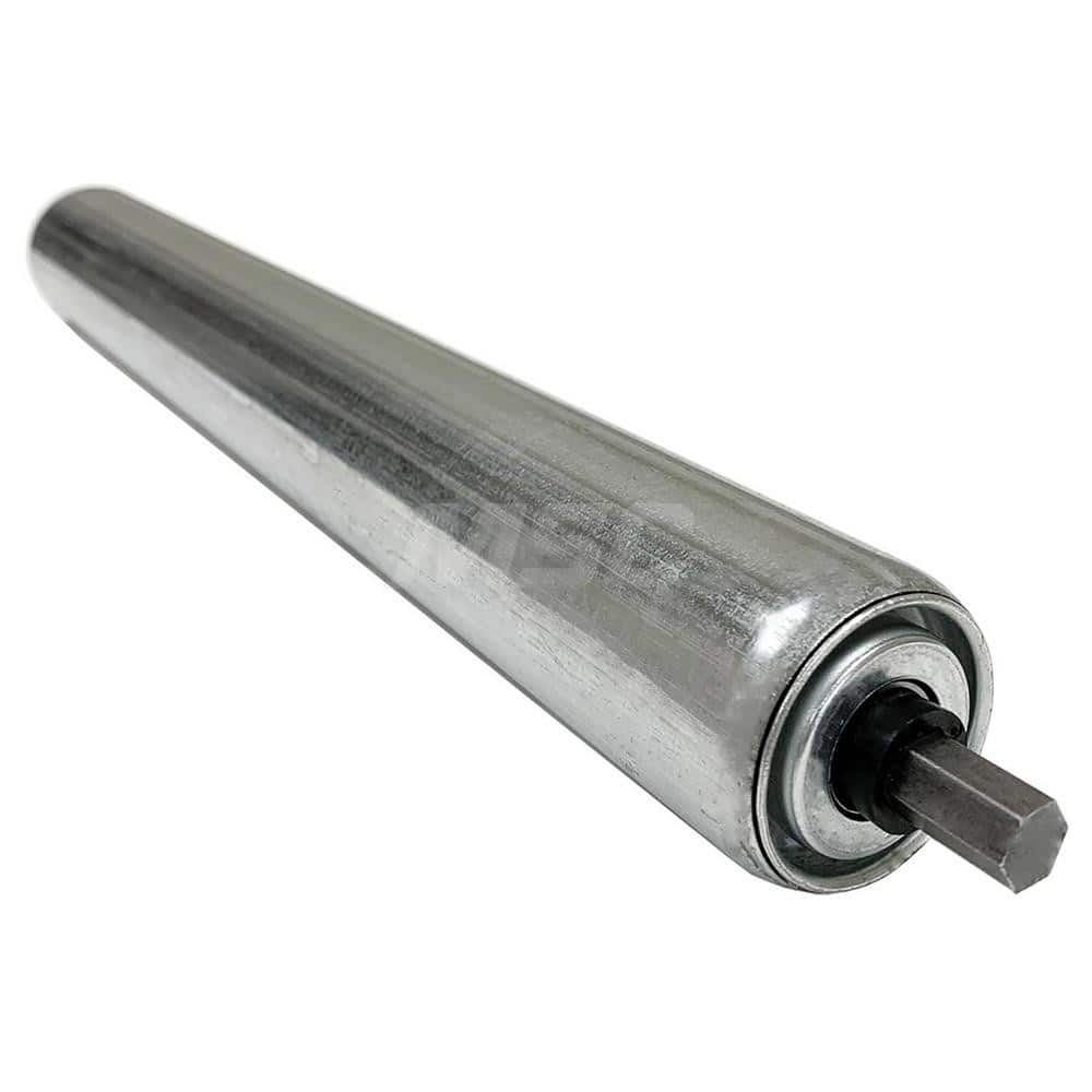 Roller Skids, Roller Material: Galvanized Steel , Load Capacity: 514 , Color: Chrome , Finish: Natural , Compatible Surface Type: Smooth  MPN:37558