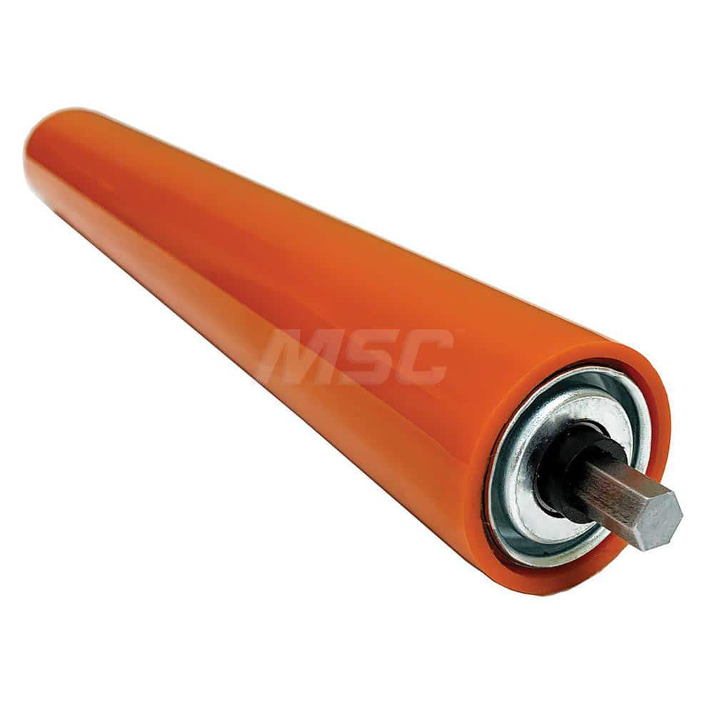 Roller Skids, Roller Material: Galvanized Steel , Load Capacity: 767 , Color: Orange , Finish: Natural , Compatible Surface Type: Smooth  MPN:37984