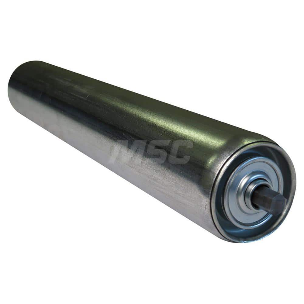 Roller Skids, Roller Material: Steel , Load Capacity: 341 , Color: Chrome , Finish: Natural , Compatible Surface Type: Smooth  MPN:40305