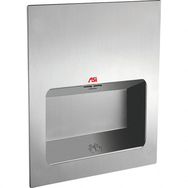 1000 Watt Satin Stainless Steel Finish Electric Hand Dryer MPN:0135-1